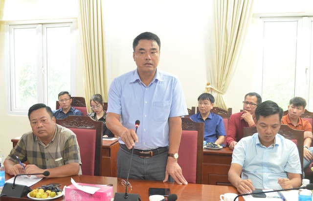 Chủ tịch UBND Huyện Hoàng Anh Tuấn chủ trì Hội nghị thông tin về quy hoạch vùng Huyện và kế hoạch đấu giá quyền sử dụng đất năm 2023 - Ảnh 2.