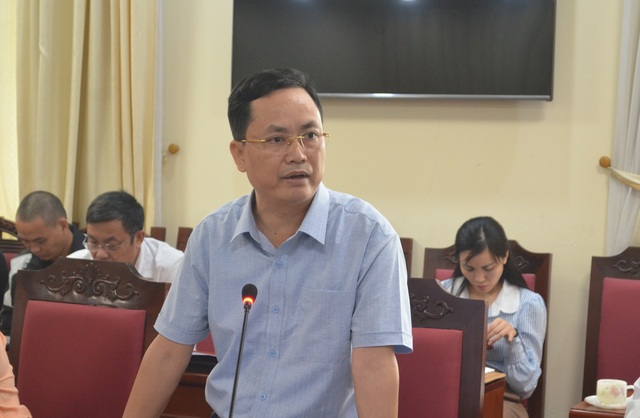 Chủ tịch UBND Huyện Hoàng Anh Tuấn chủ trì Hội nghị thông tin về quy hoạch vùng Huyện và kế hoạch đấu giá quyền sử dụng đất năm 2023 - Ảnh 4.