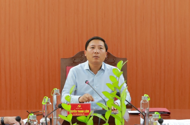 Đồng chí Bí thư Huyện ủy Nguyễn Thanh Liêm: Điều động, luân chuyển giúp cán bộ rèn luyện từ thực tiễn - Ảnh 1. Đồng chí Bí thư Huyện ủy Nguyễn Thanh Liêm: Điều động, luân chuyển giúp cán bộ rèn luyện từ thực tiễn - Ảnh 1.