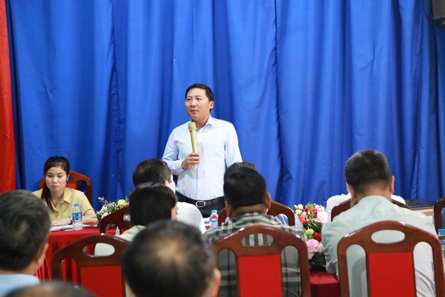 Đồng chí Bí thư Huyện ủy Nguyễn Thanh Liêm dự sinh hoạt với Chi bộ thôn Khê Ngoại 2, xã Văn Khê - Ảnh 3.