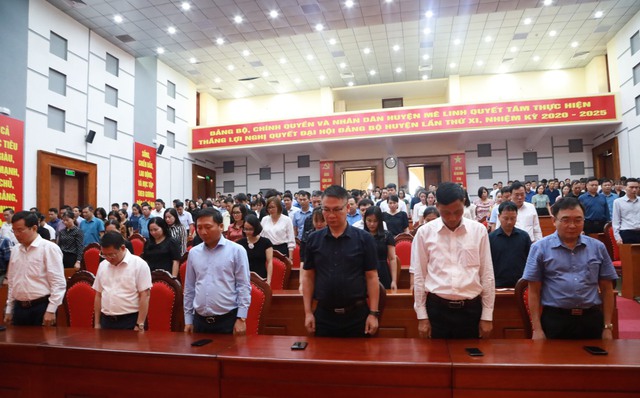 Mê Linh ủng hộ gần 140 triệu đồng hỗ trợ các nạn nhân vụ cháy chung cư tại quận Thanh Xuân - Ảnh 1.