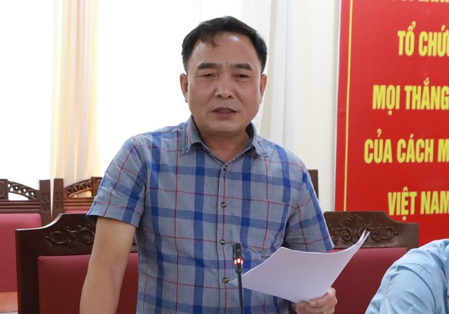 Bí thư Huyện ủy Nguyễn Thanh Liêm chủ trì hội nghị giao ban dư luận xã hội tháng 9/2023 - Ảnh 2.