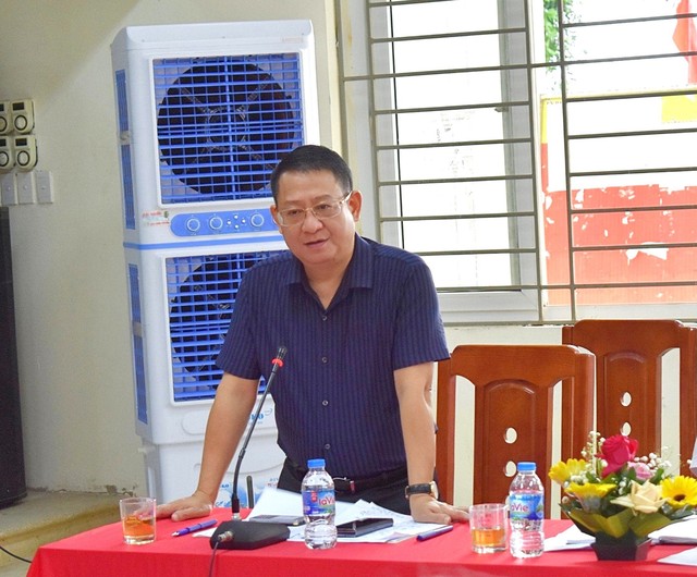 Đồng chí Chủ tịch UBND Huyện Hoàng Anh Tuấn dự sinh hoạt Chi bộ thôn Tân Châu, xã Chu Phan về công tác triển khai dự án đường Vành đai 4- Vùng Thủ đô Hà Nội - Ảnh 3.