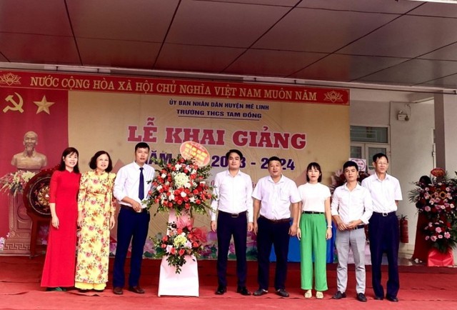 Tưng bừng ngày khai giảng năm học mới 2023-2024 - Ảnh 1. Tưng bừng ngày khai giảng năm học mới 2023-2024 - Ảnh 1.