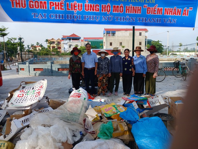 HỘI LHPN XÃ THANH LÂM TRIỂN KHAI HIỆU QUẢ MÔ HÌNH "ĐIỂM NHÂN ÁI" - Ảnh 1. HỘI LHPN XÃ THANH LÂM TRIỂN KHAI HIỆU QUẢ MÔ HÌNH "ĐIỂM NHÂN ÁI" - Ảnh 1.