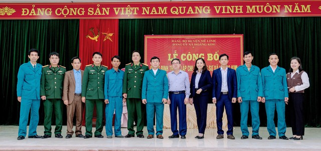 Đảng bộ xã Hoàng Kim, xã Tiền Phong tổng kết công tác Đảng năm 2023, triển khai nhiệm vụ trọng tâm năm 2024- Ảnh 1. Đảng bộ xã Hoàng Kim, xã Tiền Phong tổng kết công tác Đảng năm 2023, triển khai nhiệm vụ trọng tâm năm 2024- Ảnh 1.