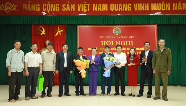 Ra mắt Chi hội Nông dân nghề nghiệp bưởi đỏ Đông Cao - xã Tráng Việt- Ảnh 1.