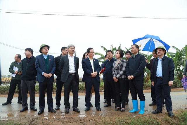 Triển khai dự án đường Vành đai 4 ở Mê Linh: Khi ý Đảng thuận lòng dân- Ảnh 1.