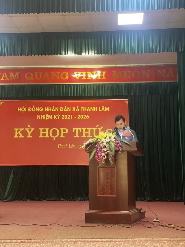 HĐND xã Thanh Lâm tổ chức thành công kỳ họp thứ 8- HĐND xã, nhiệm kỳ 2021-2026- Ảnh 5.