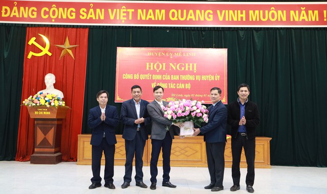 Phó trưởng Ban Tuyên giáo Huyện ủy Nguyễn Xuân Huy được điều động làm Phó Bí thư Đảng ủy xã Mê Linh- Ảnh 3.