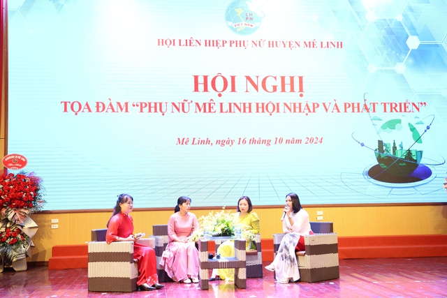 Hội LHPN huyện Mê Linh Kỷ niệm 94 năm ngày thành lập Hội LHPN Việt Nam- Ảnh 2.