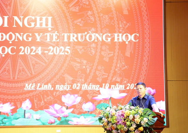 Mê Linh triển khai công tác y tế trường học năm học 2024 - 2025- Ảnh 2.