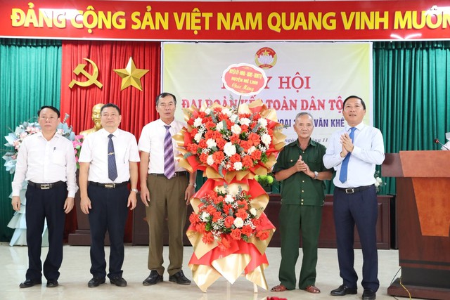 Tưng bừng Ngày hội Đại đoàn kết toàn dân tộc các khu dân cư trên địa bàn huyện Mê Linh- Ảnh 1.