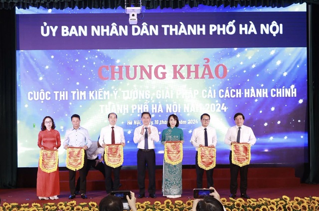 Huyện Mê Linh tham gia cuộc thi tìm kiếm ý tưởng, giải pháp cải cách hành chính- Ảnh 1.