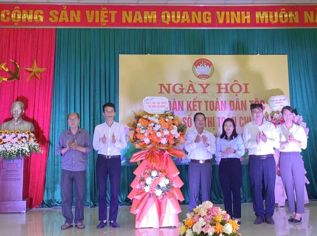 Tưng bừng Ngày hội Đại đoàn kết toàn dân tộc ở khu dân cư tổ dân phố số 6, thị trấn Chi Đông- Ảnh 4.