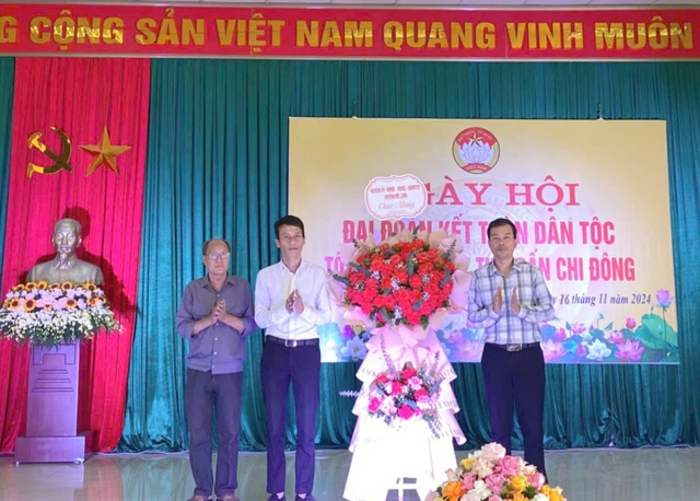 Tưng bừng Ngày hội Đại đoàn kết toàn dân tộc ở khu dân cư tổ dân phố số 6, thị trấn Chi Đông- Ảnh 3.