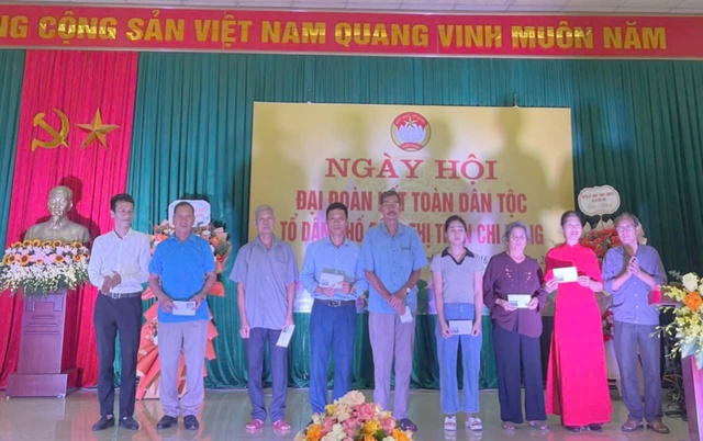 Tưng bừng Ngày hội Đại đoàn kết toàn dân tộc ở khu dân cư tổ dân phố số 6, thị trấn Chi Đông- Ảnh 6.