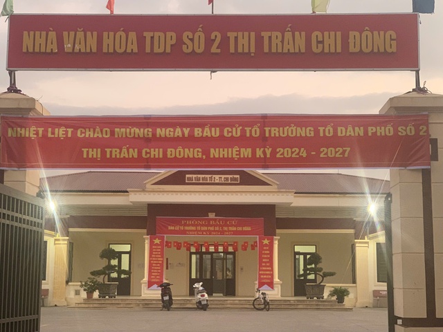 Thị trấn Chi Đông sẵn sàng cho ngày bầu cử Tổ trưởng tổ dân phố nhiệm kỳ 2024 – 2027- Ảnh 4.