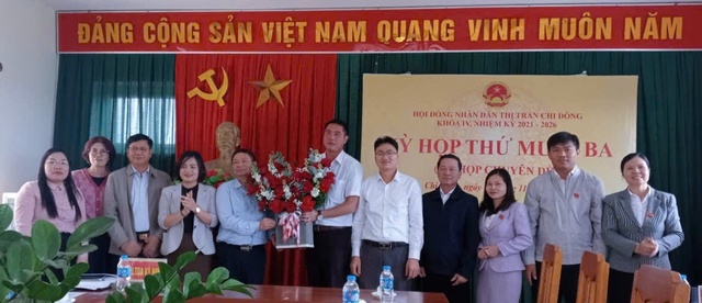 HĐND thị trấn Chi Đông tổ chức kỳ họp thứ 13 kỳ họp chuyên đề về công tác cán bộ- Ảnh 3.