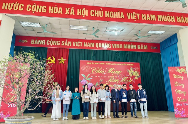 HỘI KHUYẾN HỌC THỊ TRẤN CHI ĐÔNG TỔ CHỨC GẶP MẶT ĐẦU XUÂN GIÁP THÌN 2024- Ảnh 2.