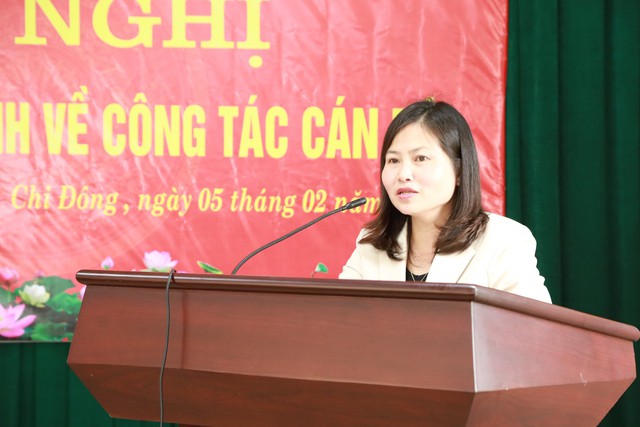 Huyện ủy Mê Linh công bố quyết định về công tác cán bộ tại thị trấn Chi Đông- Ảnh 3.