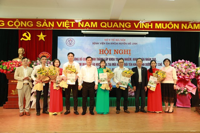 Bệnh viện Đa khoa huyện Mê Linh thành lập thêm 4 khoa phòng- Ảnh 1.