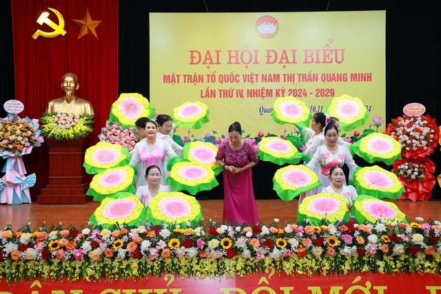 Đại hội đại biểu MTTQ Việt Nam thị trấn Quang Minh lần thứ IV, nhiệm kỳ 2024 - 2029 thành công tốt đẹp- Ảnh 9.