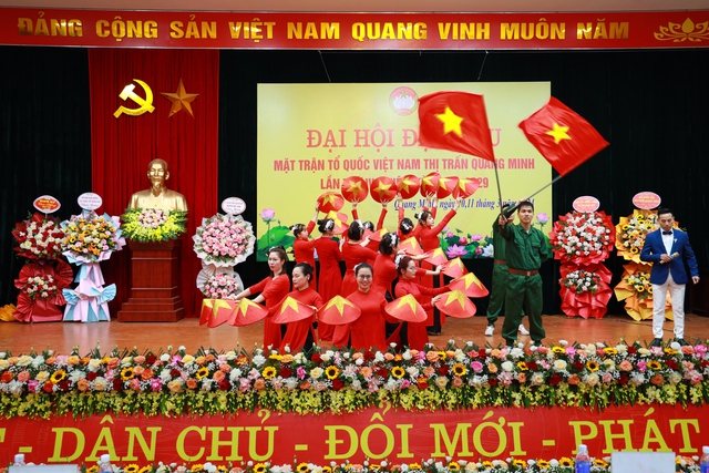 Đại hội đại biểu MTTQ Việt Nam thị trấn Quang Minh lần thứ IV, nhiệm kỳ 2024 - 2029 thành công tốt đẹp- Ảnh 8.