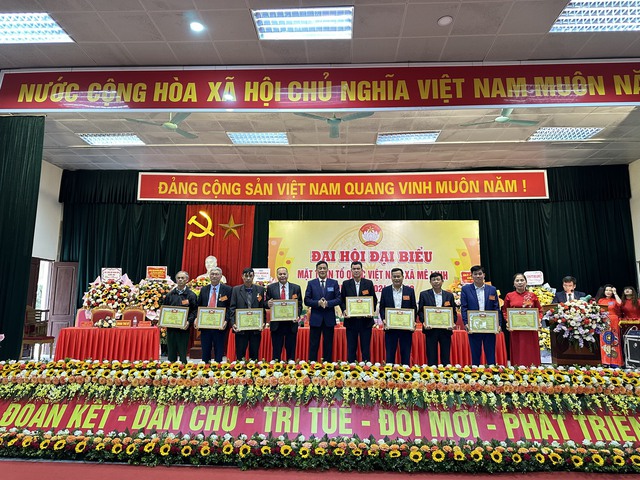Đại hội Đại biểu Ủy ban MTTQ Việt Nam xã Mê Linh lần thứ XII, nhiệm kỳ 2024-2029.- Ảnh 5.
