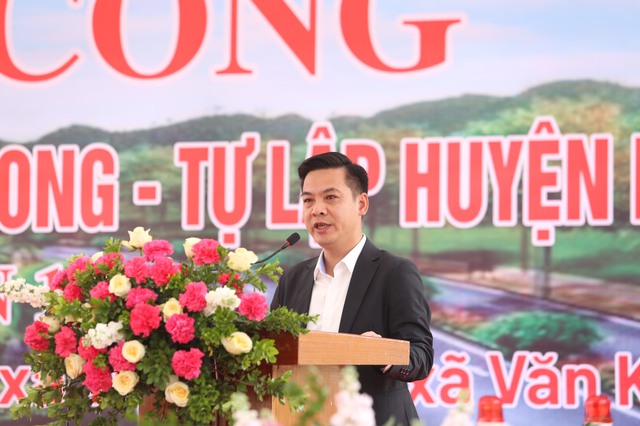 Mê Linh khởi công tuyến đường Tiền Phong - Tự Lập có vốn đầu tư 800 tỷ đồng- Ảnh 2.