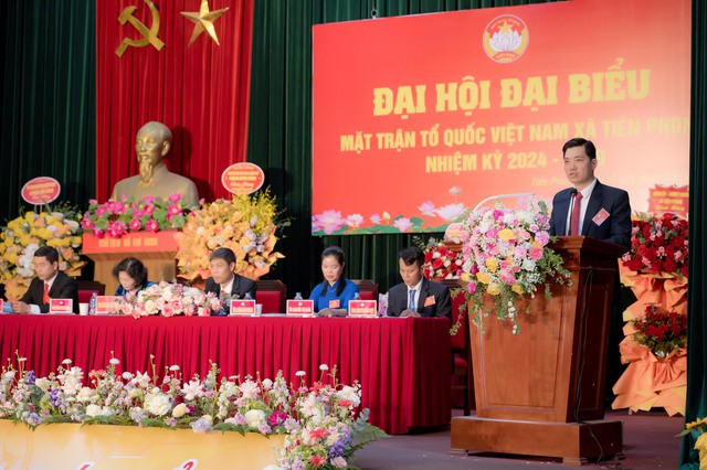 Đại hội đại biểu Mặt trận Tổ quốc xã Tiền Phong lần nhiệm kỳ 2024-2029 thành công tốt đẹp- Ảnh 2.