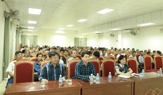 Hơn 200 đại biểu tham gia tập huấn nghiệp vụ công tác quản lý nhà nước về di tích và lễ hội trên địa bàn huyện Mê Linh năm 2024- Ảnh 1.