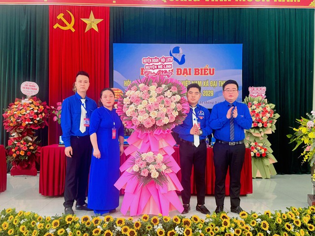 Tuổi trẻ Mê Linh: 18 xã, thị trấn tổ chức thành công Đại hội đại biểu Hội LHTN Việt Nam nhiệm kỳ 2024 - 2029- Ảnh 1.