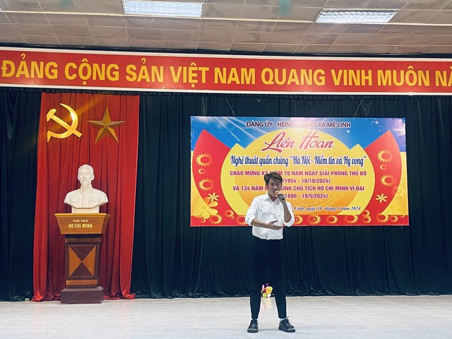 CHƯƠNG TRÌNH NGHỆ THUẬT LIÊN HOAN QUẦN CHÚNG "HÀ NỘI - NIỀM TIN VÀ HY VỌNG" CHÀO MỪNG KỈ NIỆM 70 NĂM NGÀY GIẢI PHÓNG THỦ ĐÔ (10/10/1954-10/10/2024)- Ảnh 6.