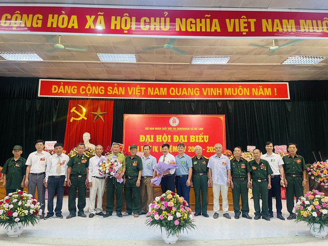 ĐẠI HỘI ĐẠI BIỂU HỘI NẠN NHÂN CHẤT ĐỘC DA CAM/DIOXIN XÃ MÊ LINH KHÓA IV NHIỆM KỲ 2024-2029- Ảnh 3.