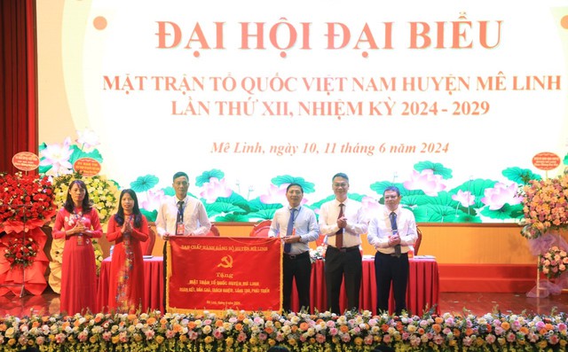 Đại hội đại biểu MTTQ Việt Nam huyện Mê Linh nhiệm kỳ 2024-2029 thành công tốt đẹp- Ảnh 2.