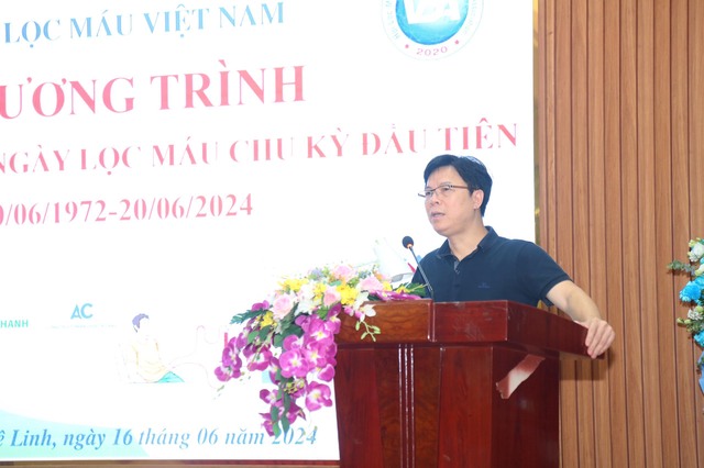 Hội Lọc máu Việt Nam kỷ niệm 52 năm ngày lọc máu đầu tiên (20/6/1972 - 20/6/2024)- Ảnh 2. Hội Lọc máu Việt Nam kỷ niệm 52 năm ngày lọc máu đầu tiên (20/6/1972 - 20/6/2024)- Ảnh 2.