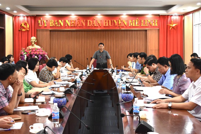 Mê Linh: Đối thoại, tọa đàm về thủ tục hành chính, cải cách hành chính và chuyển đổi số- Ảnh 1.