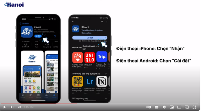 Hướng dẫn cài đặt ứng dụng iHaNoi- Ảnh 3.