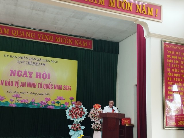 Xã Liên Mạc long trọng tổ chức ngày Hội bảo vệ an ninh Tổ quốc năm 2024- Ảnh 23.