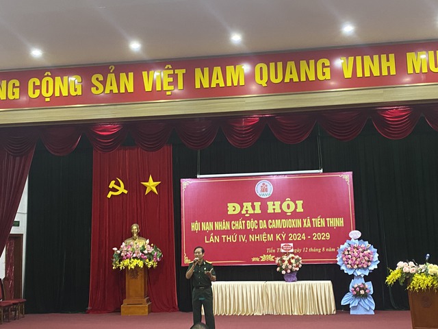 ĐẠI HỘI ĐẠI BIỂU HỘI NẠN NHÂN CHẤT ĐỘC DA CAM/DIOXIN XÃ TIẾN THỊNH NHIỆM KỲ 2024 - 2029- Ảnh 7. ĐẠI HỘI ĐẠI BIỂU HỘI NẠN NHÂN CHẤT ĐỘC DA CAM/DIOXIN XÃ TIẾN THỊNH NHIỆM KỲ 2024 - 2029- Ảnh 7.