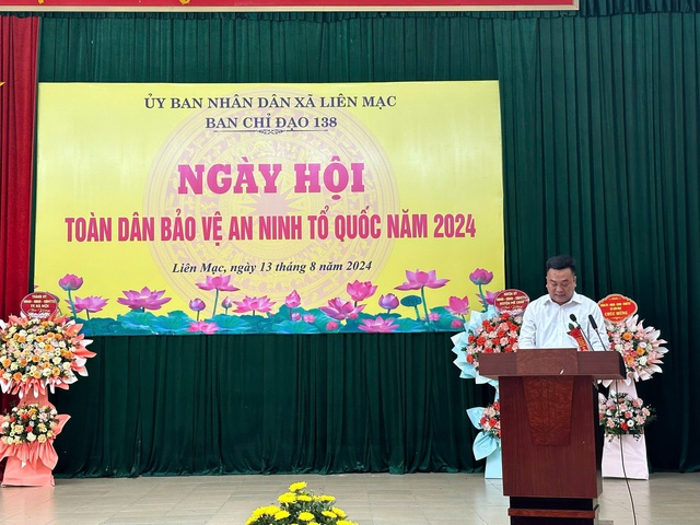 Xã Liên Mạc long trọng tổ chức ngày Hội bảo vệ an ninh Tổ quốc năm 2024- Ảnh 25.