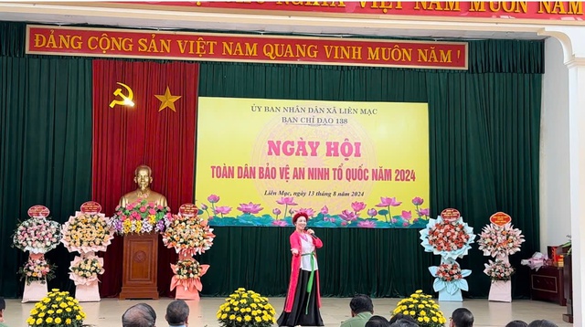 Xã Liên Mạc long trọng tổ chức ngày Hội bảo vệ an ninh Tổ quốc năm 2024- Ảnh 13.
