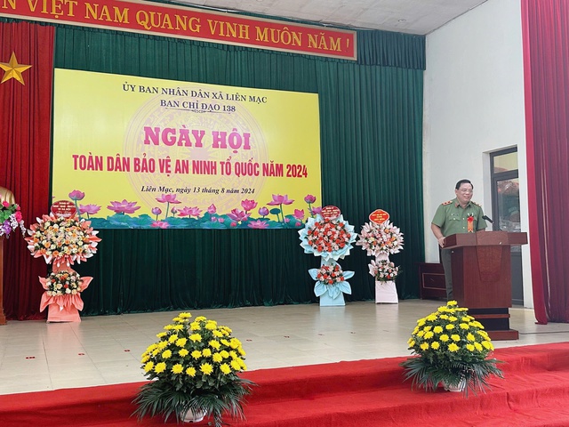 Xã Liên Mạc long trọng tổ chức ngày Hội bảo vệ an ninh Tổ quốc năm 2024- Ảnh 9.
