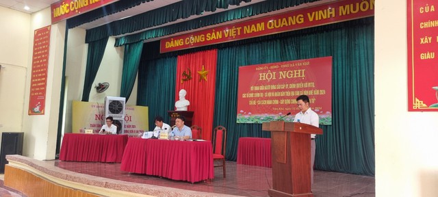 Xã Văn Khê tổ chức Hội nghị đối thoại trực tiếp giữa người đứng đầu Cấp ủy, chính quyền với nhân dân năm 2024- Ảnh 4.