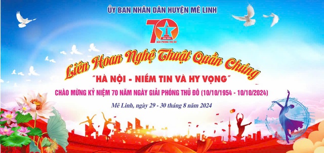 Sẵn sàng cho Liên hoan Nghệ thuật quần chúng huyện Mê Linh năm 2024- Ảnh 1.