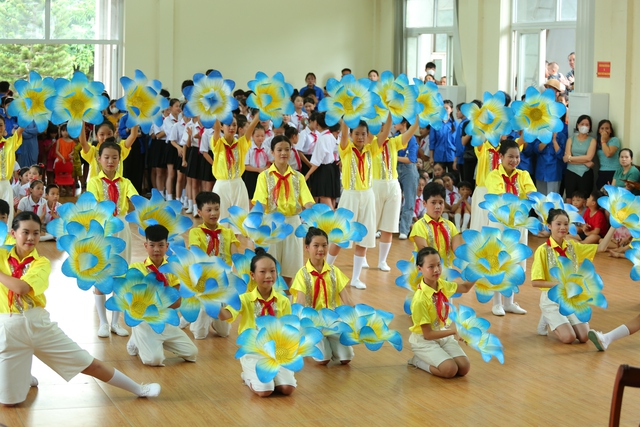 Sôi nổi hội trại hè - sân chơi bổ ích của thanh thiếu nhi thị trấn Chi Đông- Ảnh 6. Sôi nổi hội trại hè - sân chơi bổ ích của thanh thiếu nhi thị trấn Chi Đông- Ảnh 6.