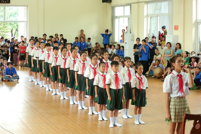 Sôi nổi hội trại hè - sân chơi bổ ích của thanh thiếu nhi thị trấn Chi Đông- Ảnh 7. Sôi nổi hội trại hè - sân chơi bổ ích của thanh thiếu nhi thị trấn Chi Đông- Ảnh 7.