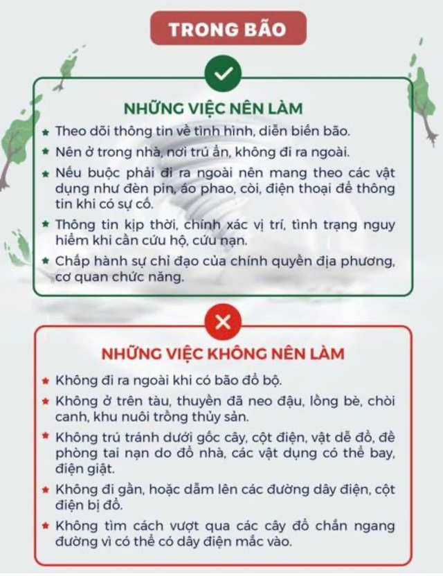 Xã Chu Phan khuyến cáo người dân một số biện pháp ứng phó với cơn bão số 3 (cơn bão Yagi)- Ảnh 2.