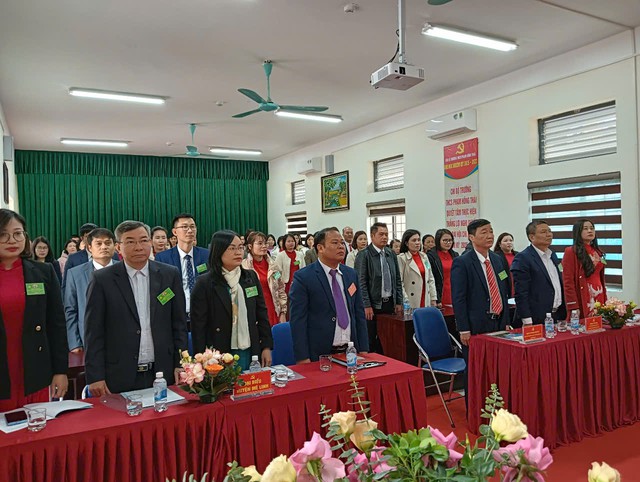 Đại hội điểm Chi bộ trường THCS Phạm Hồng Thái thành công tốt đẹp- Ảnh 5.